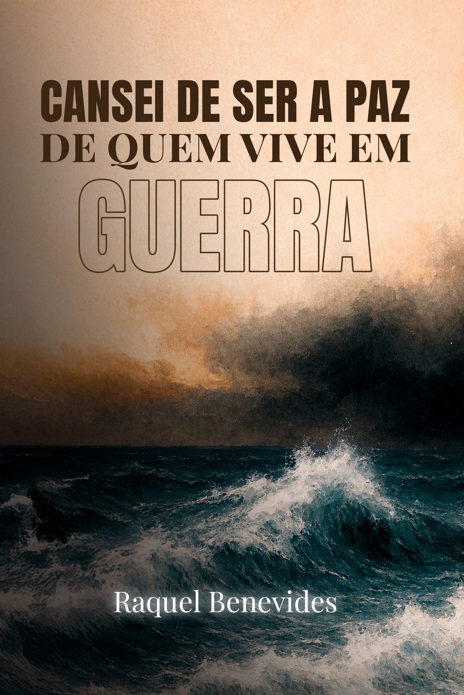 Livro Cansei de ser a paz de quem vive em guerra